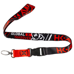 Lanyard - Skulls Red