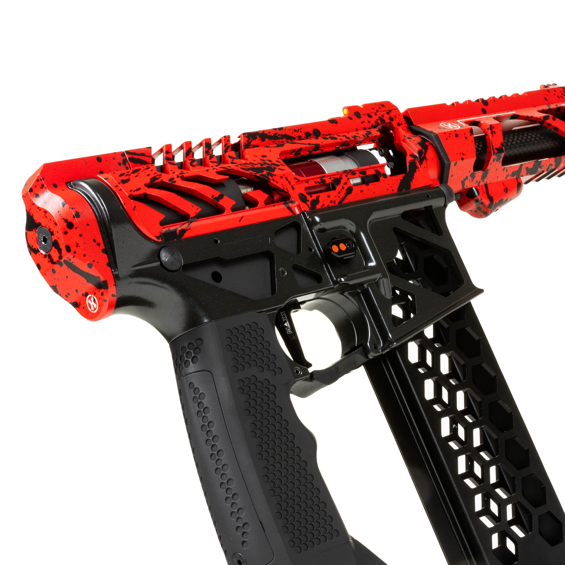 Hostile x Monk SYNRGY - Red/Black Splash | HK Army Paintball