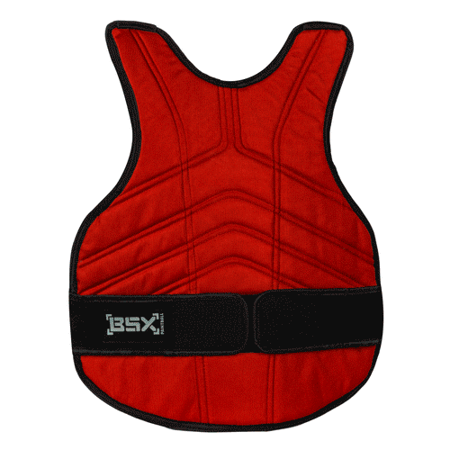 BSX - CHEST PROTECTOR - Reversible BLUE/RED