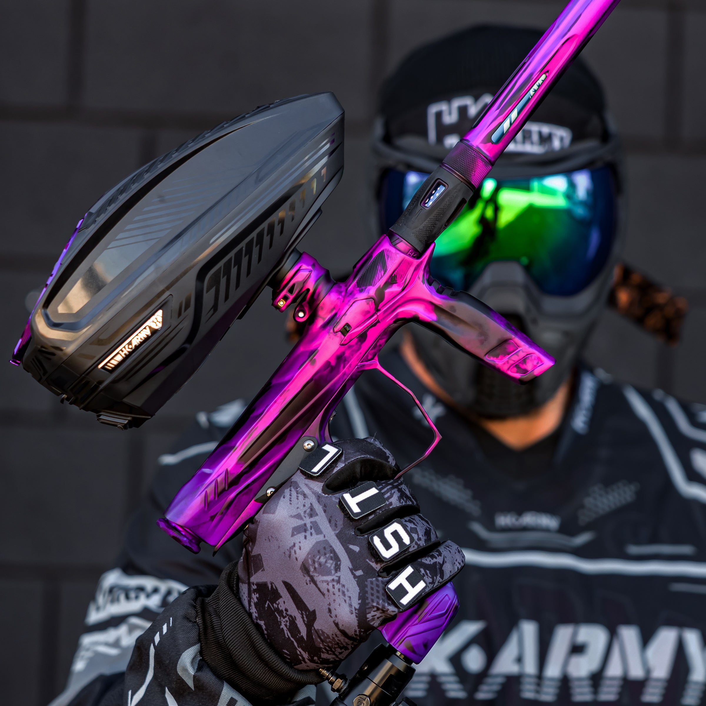 LE Shocker AMP Poison Package | Custom Paintball Marker Bundle 