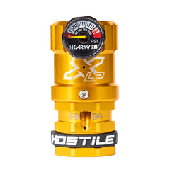 Hostile XLP Regulator - Side Port Quick-Disconnect - Gold