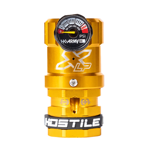 Hostile XLP Regulator - Side Port Quick-Disconnect - Gold