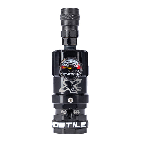 Hostile XLP Regulator - Top Port Quick-Disconnect - Black