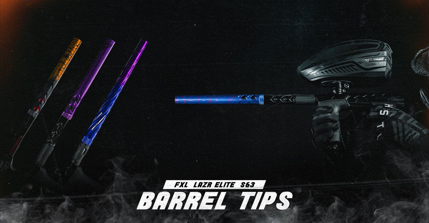 LAZR Elite Orbit Barrel Tip - Blue/Purple Fade