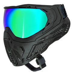 SLR Paintball Goggle - Midnight (Black/Black) Smoke Lens | HK Army