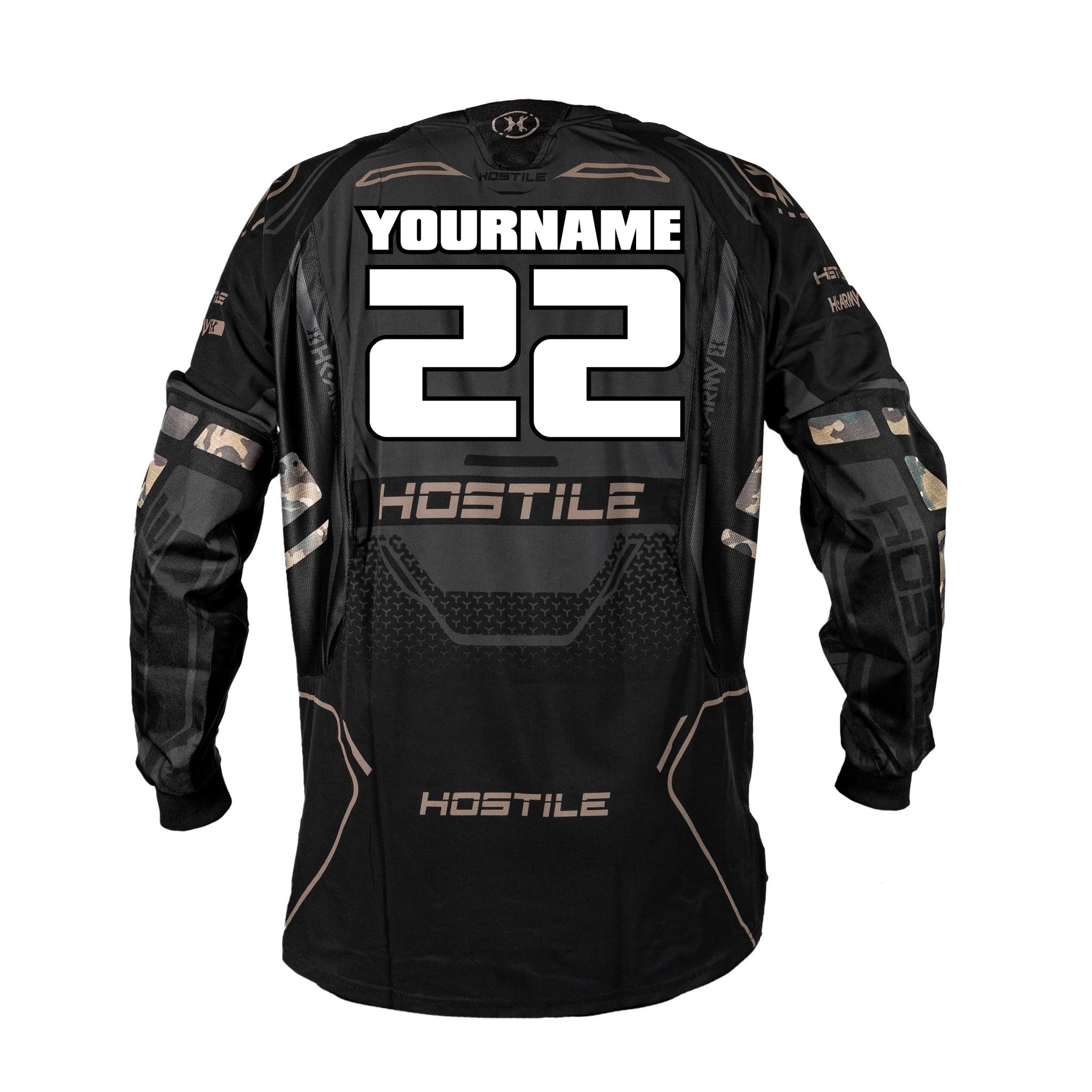 Personalized Hostile - Proline Jersey - Camo