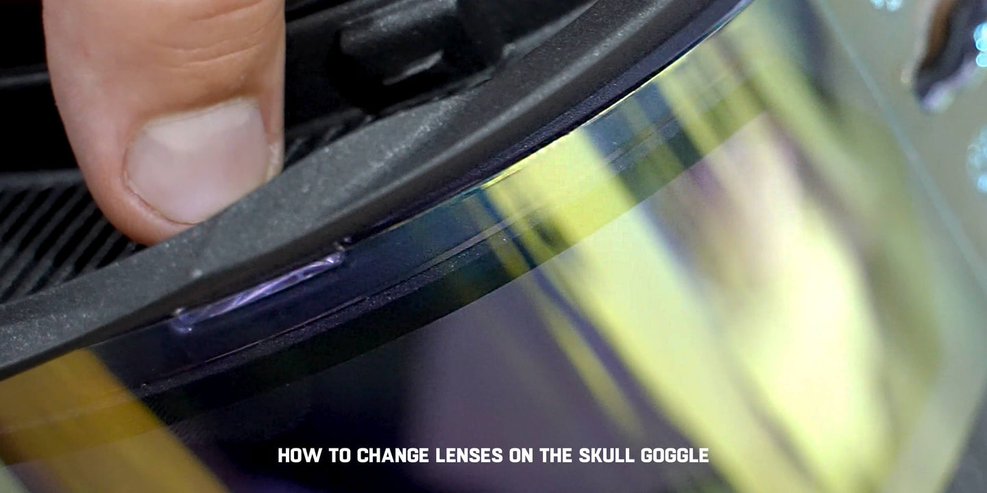 HSTL Skull Goggle Shards w/ Ice Lens