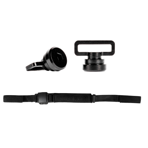 Aluminum Chin Strap Screw Set + Magtek Magnetic Universal Chin Strap Combo