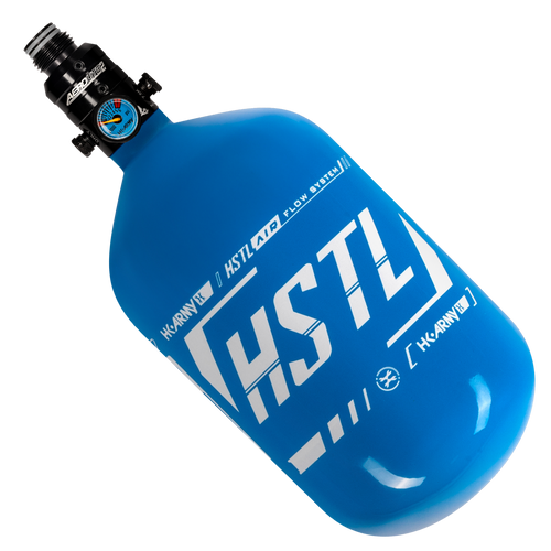 HSTL - Carbon Fiber Tank - PRO Reg - 68ci / 4500psi - Blue/White