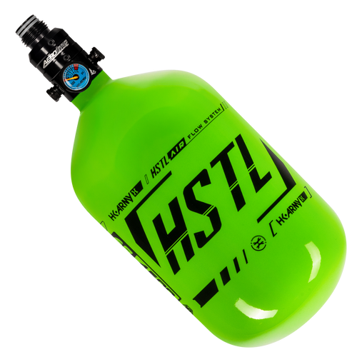 HSTL - Carbon Fiber Tank - PRO Reg - 68ci / 4500psi - Neon Green/Black