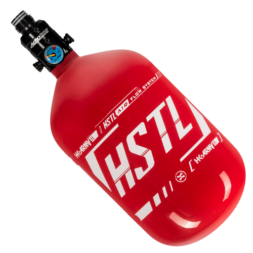 HSTL - Carbon Fiber Tank - PRO Reg - 68ci / 4500psi - Red/White