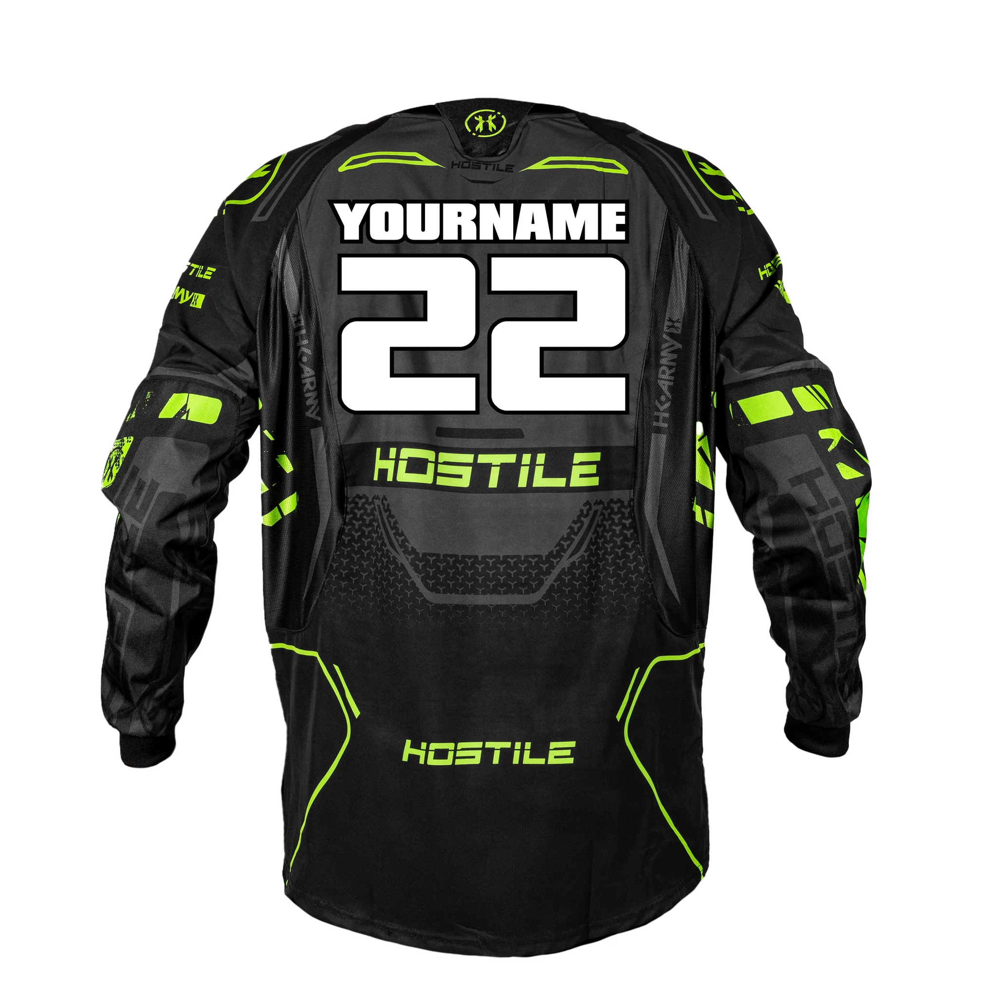 Personalized Hostile - Proline Jersey - Green