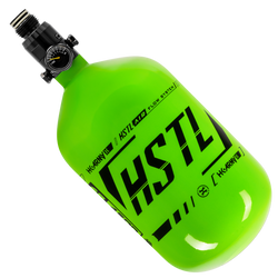 HSTL - Carbon Fiber Tank - Standard Reg - 68ci / 4500psi - Neon Green/Black