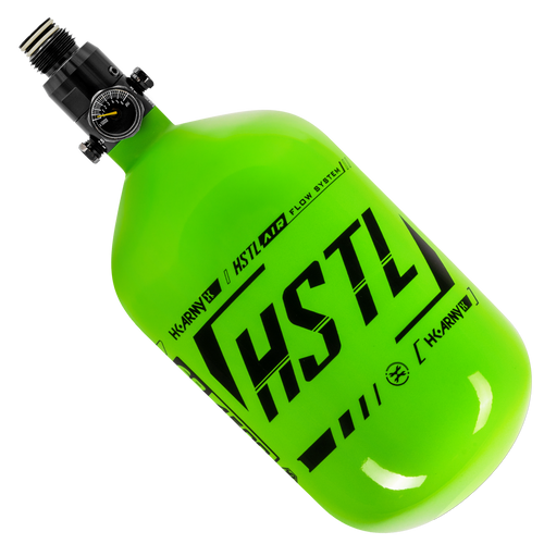 HSTL - Carbon Fiber Tank - Standard Reg - 68ci / 4500psi - Neon Green/Black