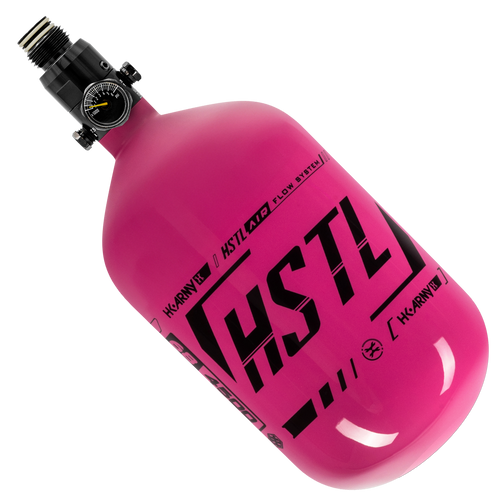 HSTL - Carbon Fiber Tank - Standard Reg - 68ci / 4500psi - Neon Pink/Black