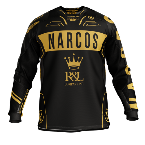 2024 Narcos Black/Gold Proline Jersey