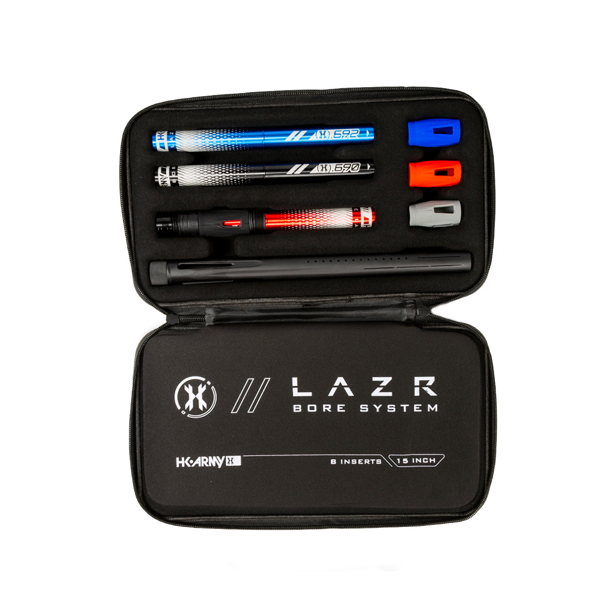 LAZR Barrel Kit - Dust Black - Colored Inserts - Luxe Threads | HK