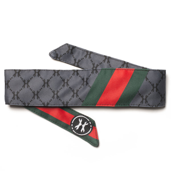 HK Army Paintball Headband - Monogram Black/Grey