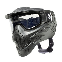 JT Paintball Mask With Goggles Black Adjustable Straps