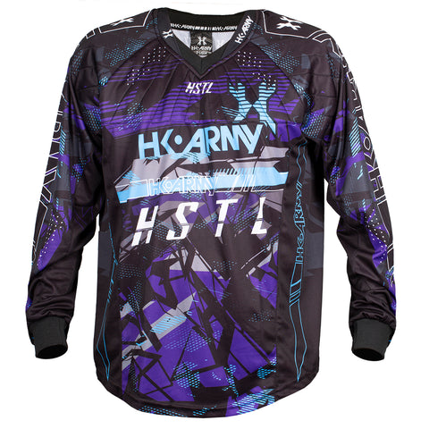 Purple Black Paintball Jersey - Custom Paintball Jerseys