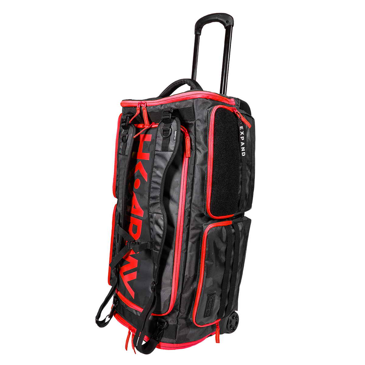 Expand 75L - Roller Gear Bag - Shroud Red | HK Army Paintball